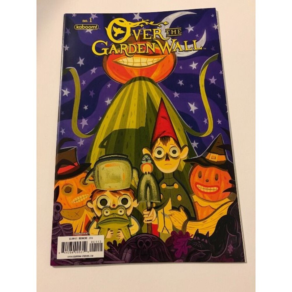 Over the Garden Wall #1 Second Print Kaboom 2016 Reincke Variant VHTF